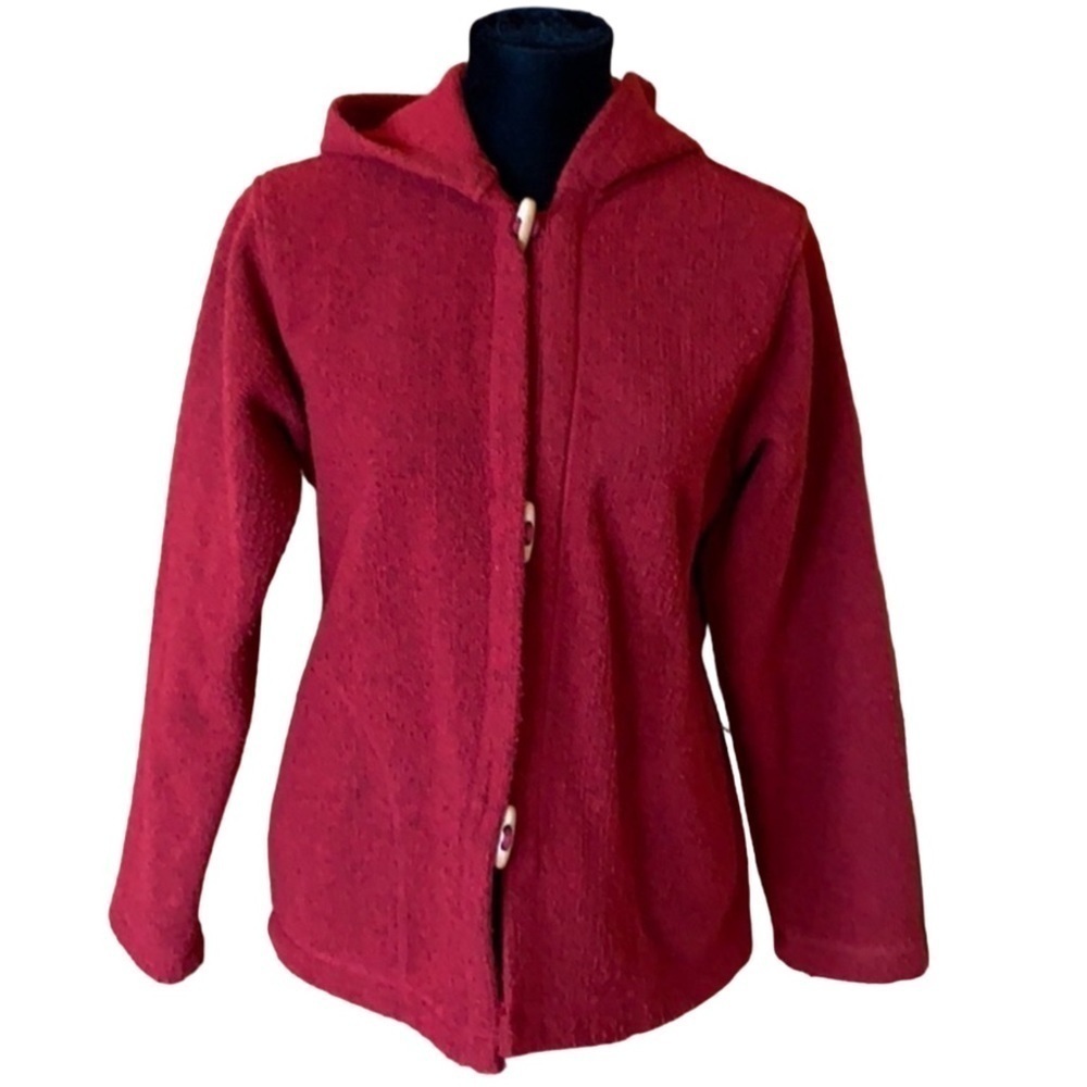 Vintage True Grit hooded jacket Red Size Small